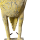 Huhn aus Holz