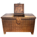 Truhe Holz antik