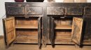 Sideboard antik schwarz