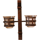Wandhalterung mit Glaseinsatz