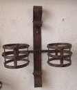 Wandhalterung mit Glaseinsatz