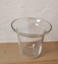 Wandhalterung mit Glaseinsatz