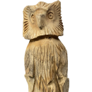 Eule aus Holz