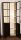 Schrank mit halber Glasfront