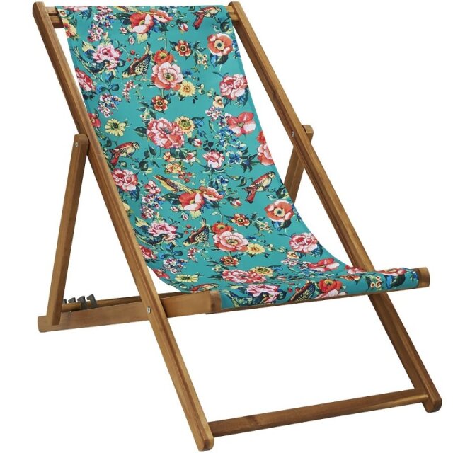 Vogel + Blumen Türkis